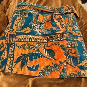 NWT Urban Outfitters wrap mini skirt